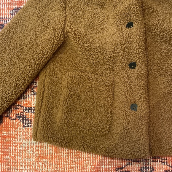 APPARIS Charlotte Fleece Faux Fur Jacket - Picture 11 of 12